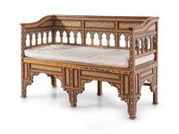 A Turkish Inlaid Parlor Suite