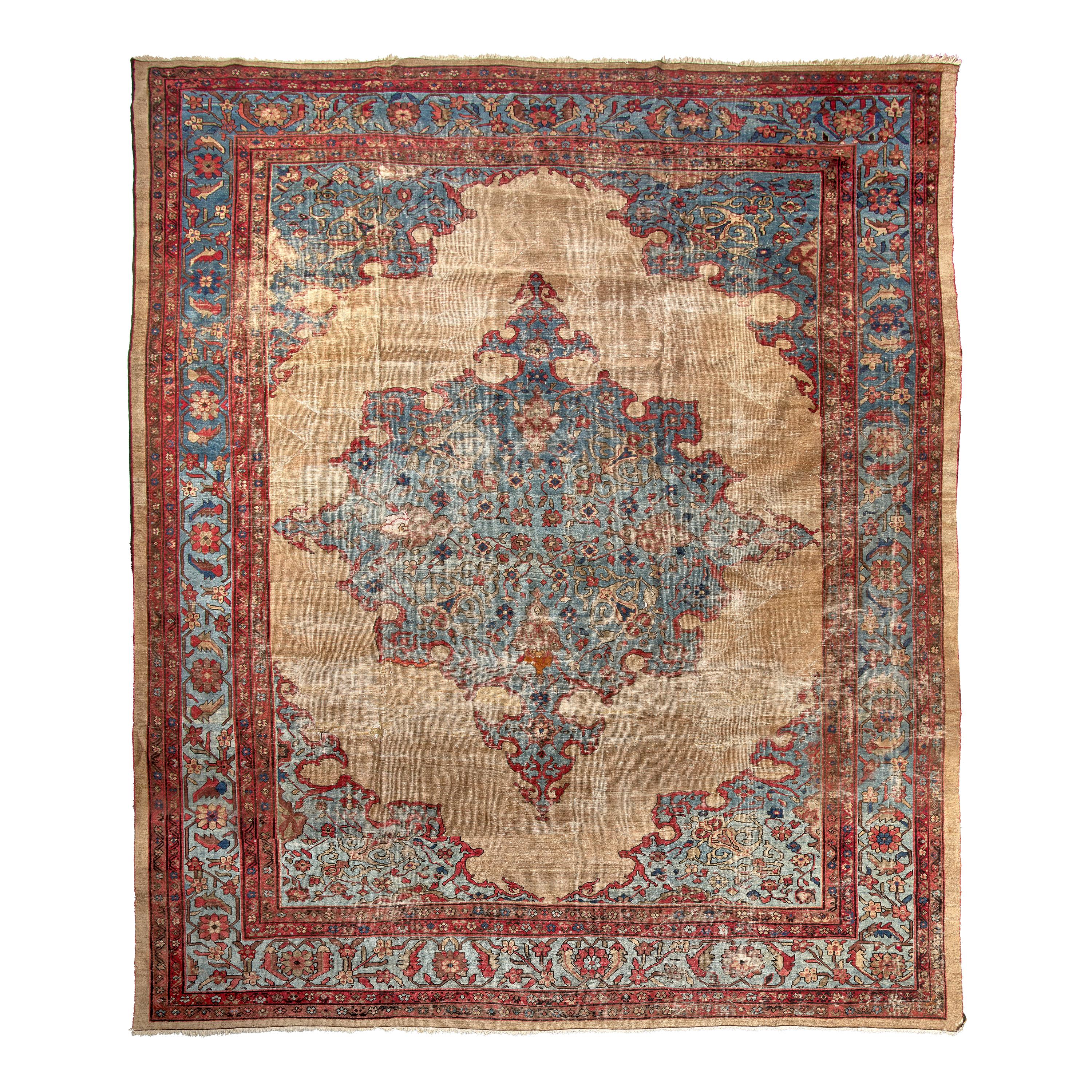A Heriz Carpet