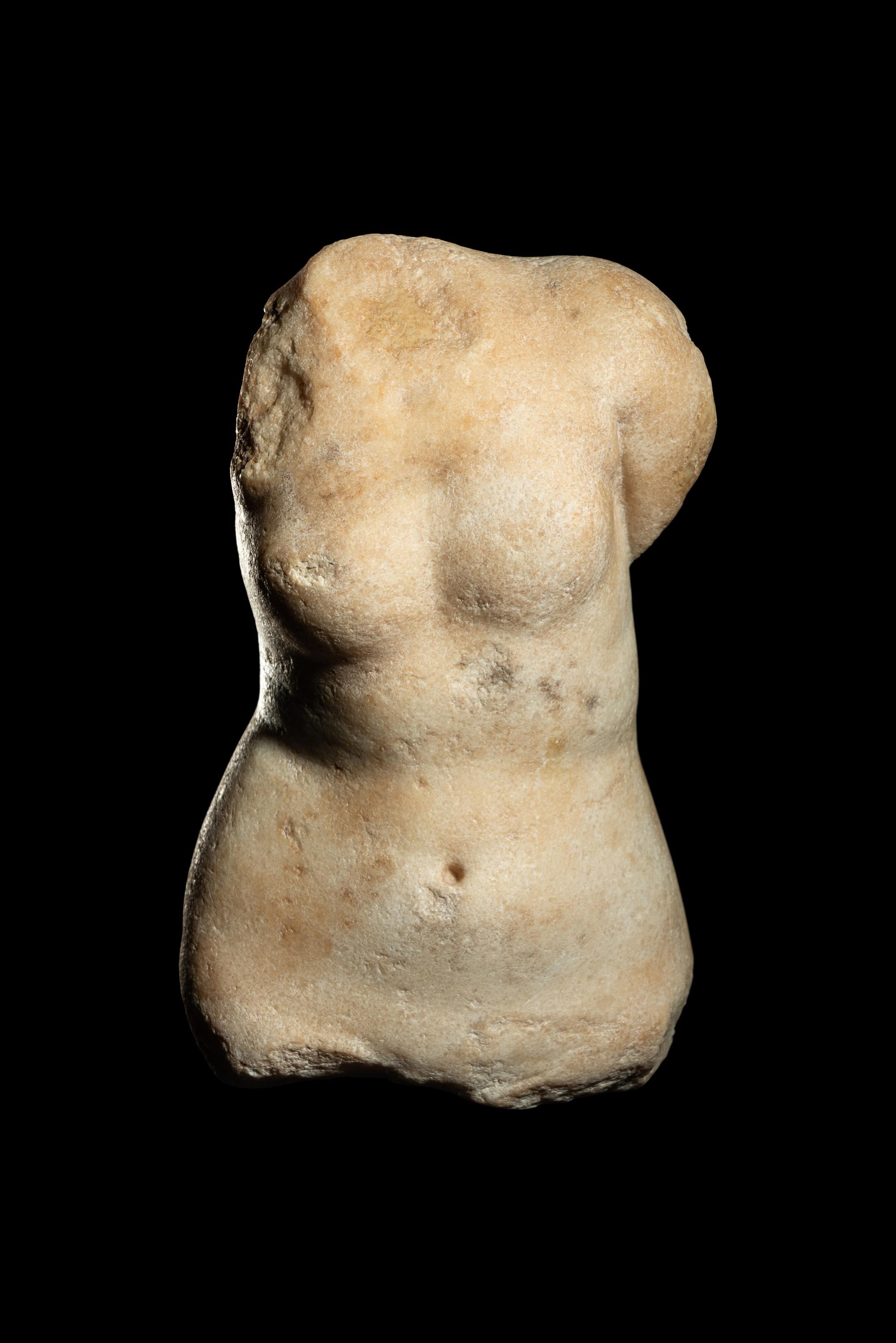 A Roman Marble Torso of Venus