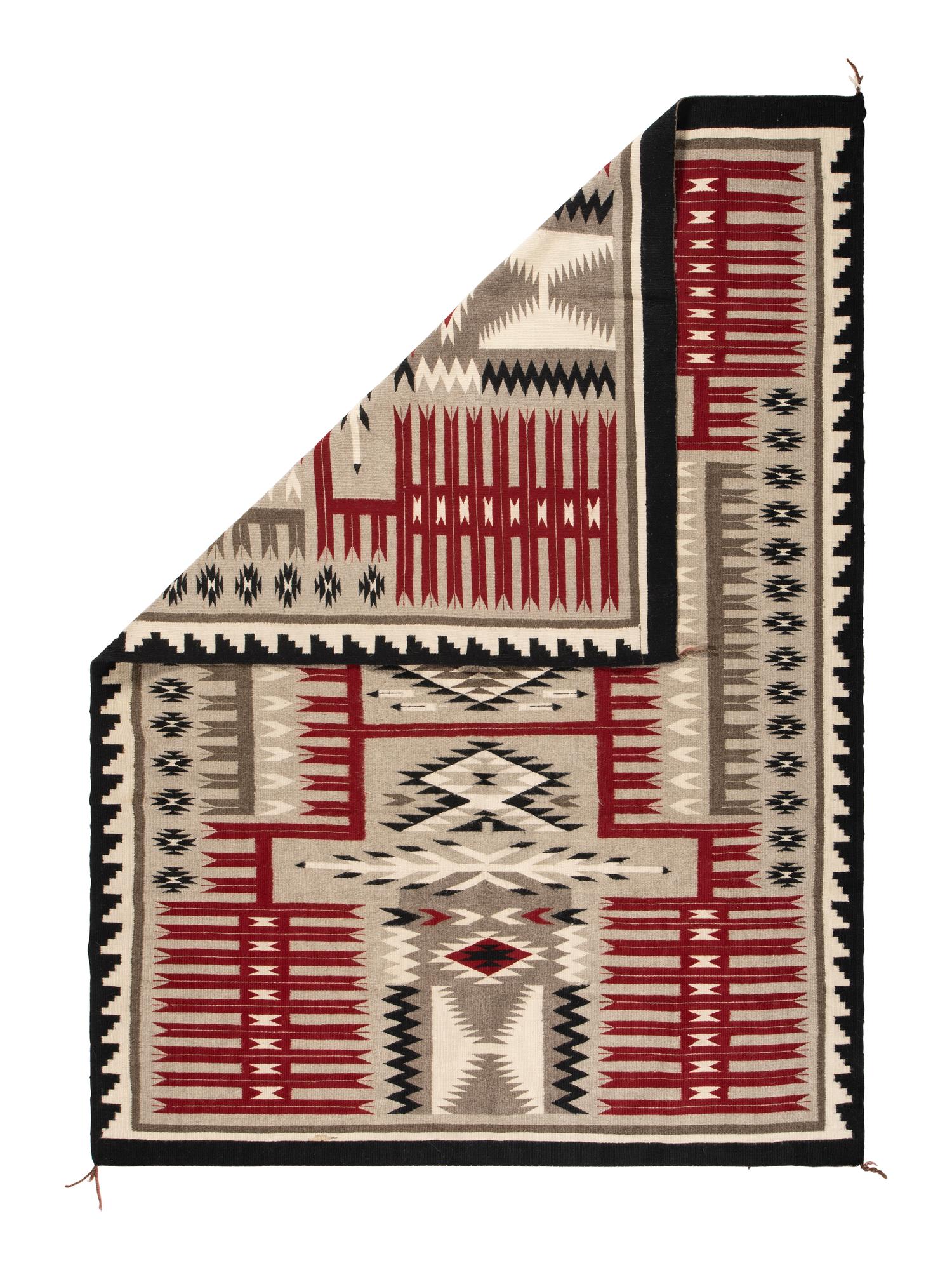 Navajo Storm Pattern Weaving / Rug