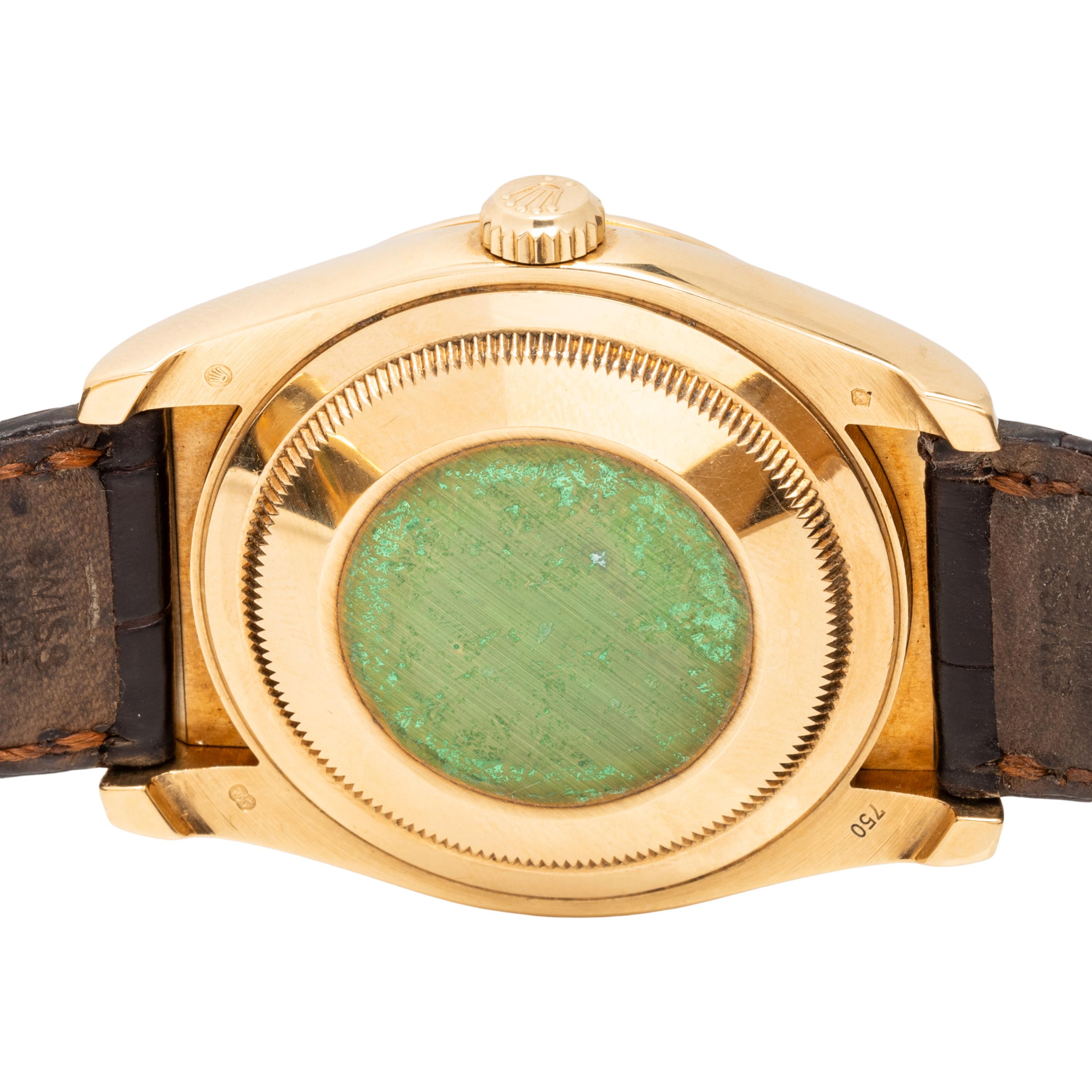 ROLEX, REF. 116138 18K YELLOW GOLD 'DATEJUST' WATCH