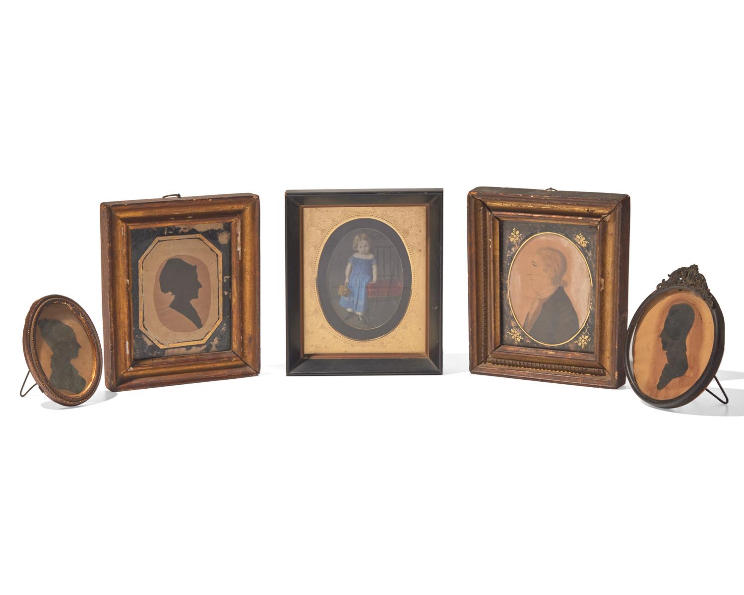 An archive of small portraits and letters pertaining to the Ord-McMullin Family of Philadelphia, late 18th / early 19th century