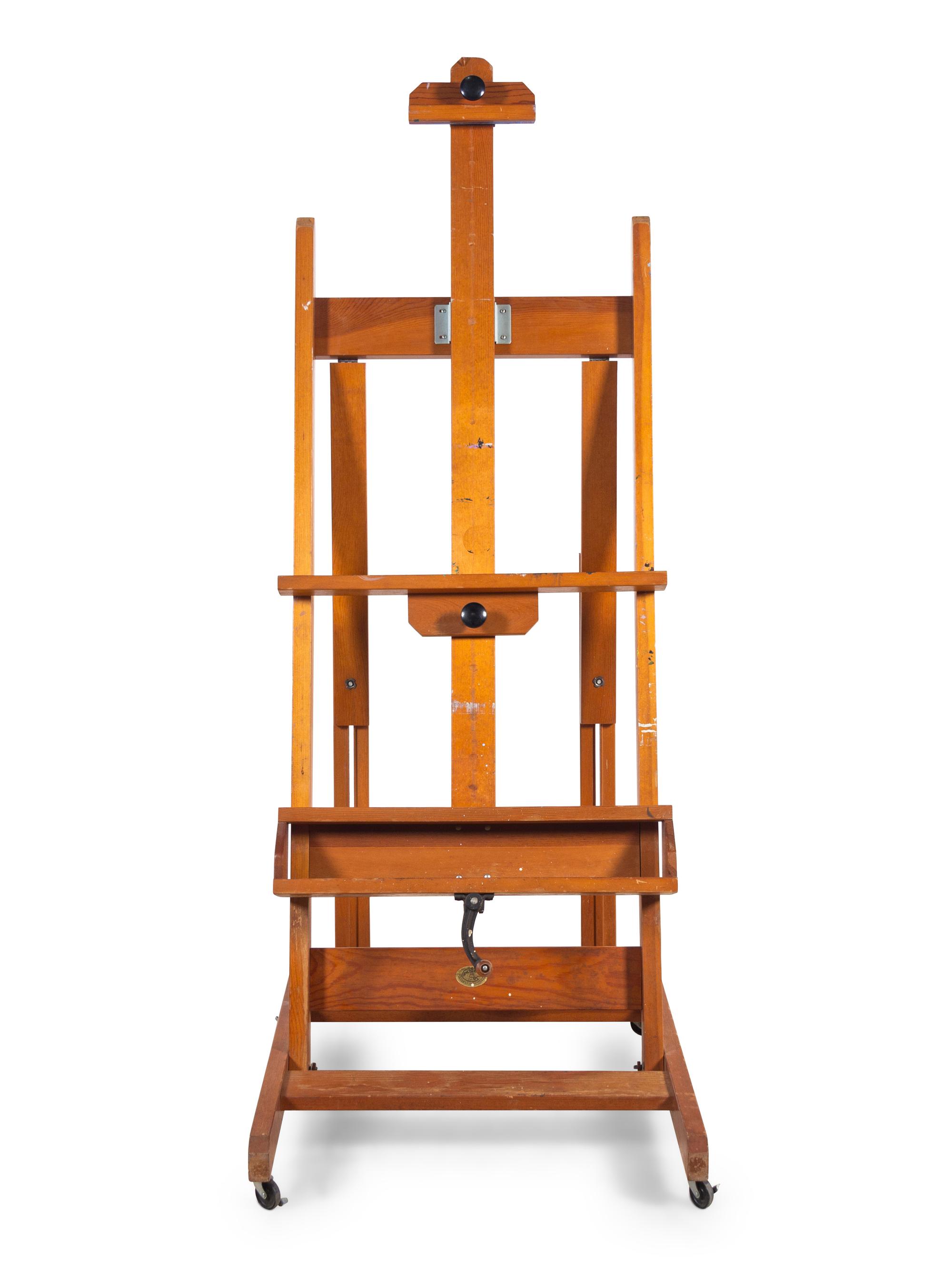 An Anco Bilt Adjustable Wooden Easel