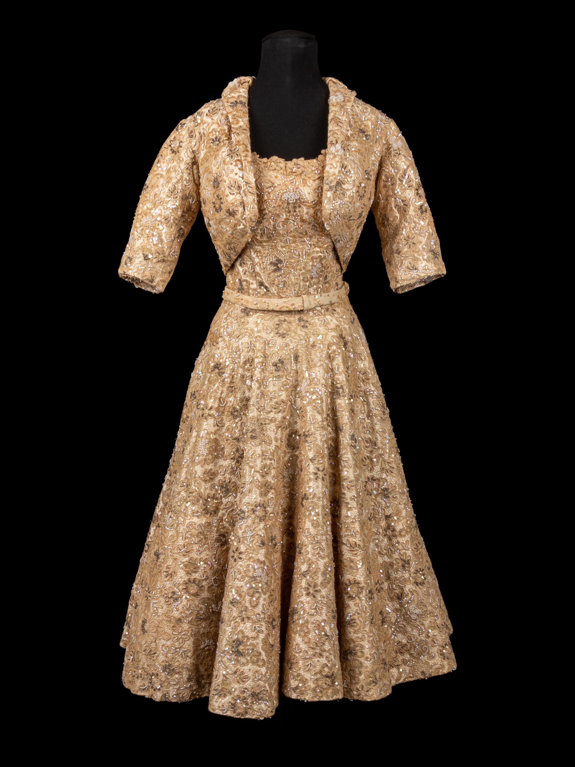 Salon Moderne / Sophie Gimbel Ensemble worn by Dorothy McGuire, 1956