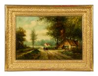 A Continental Porcelain Plaque — 19TH CENTURY