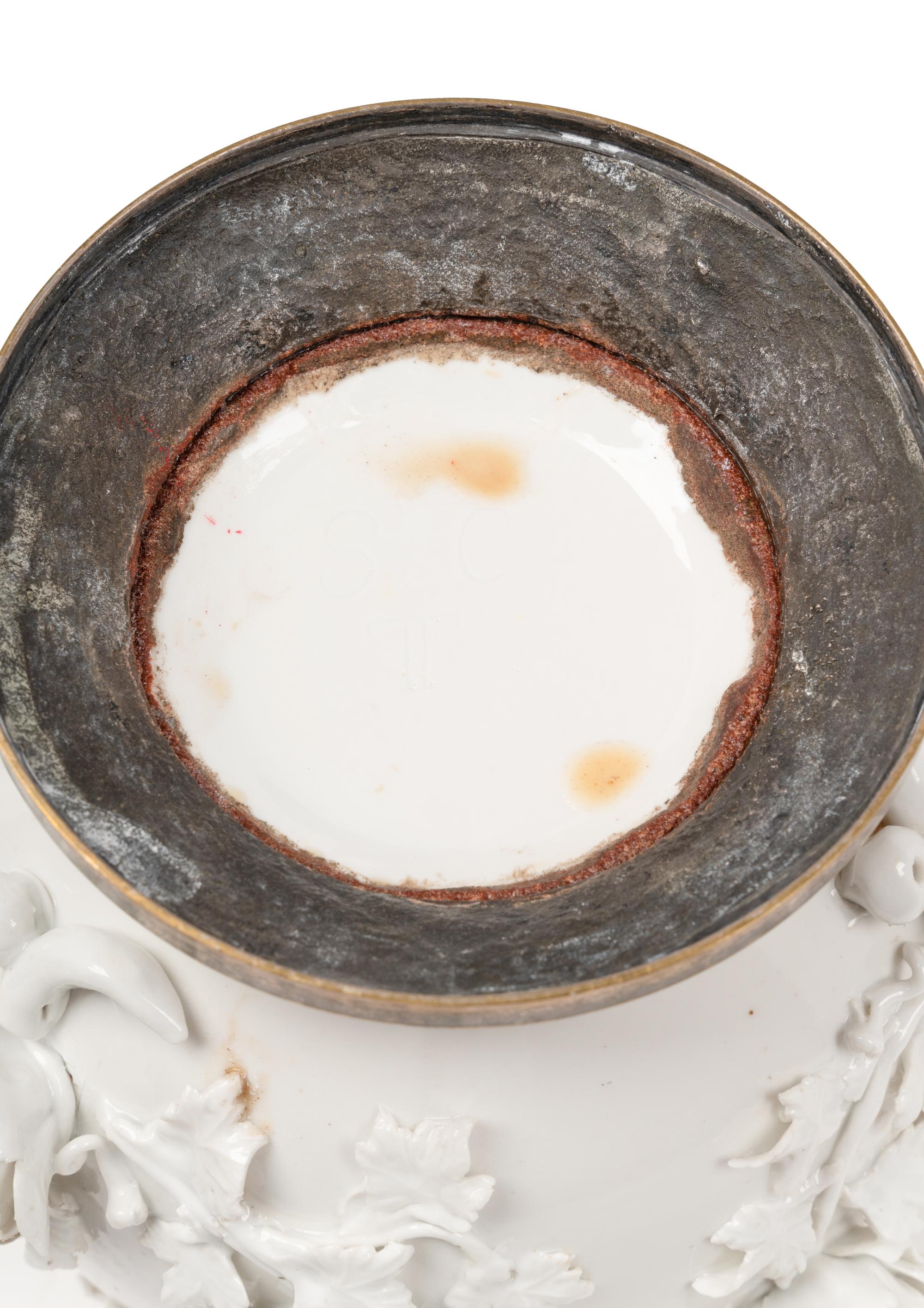 A Pair of Blanc-de-Chine Porcelain Covered Jars