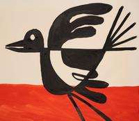 Butterfly and Shore Bird