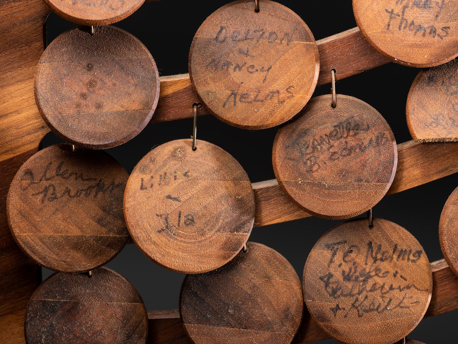 A Folk Art Figural Family Tree