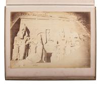 [EARLY PHOTOGRAPHY]. BEATO, Antonio (1835-1906). Album containing 29 photographs of Egypt.