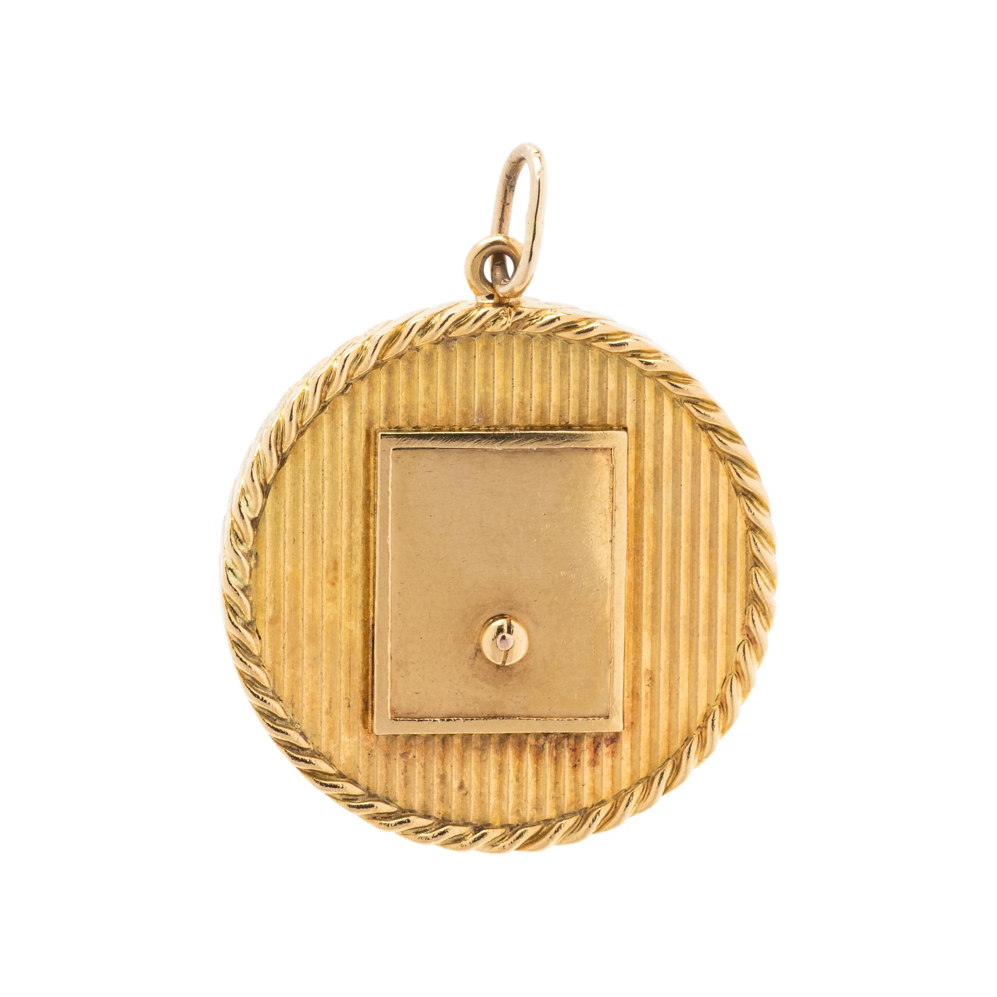 VAN CLEEF & ARPELS, YELLOW GOLD, DIAMOND AND MULTIGEM SAILBOAT CHARM