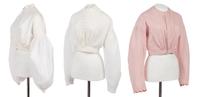 Three Cotton Women's Blouses, 1860s