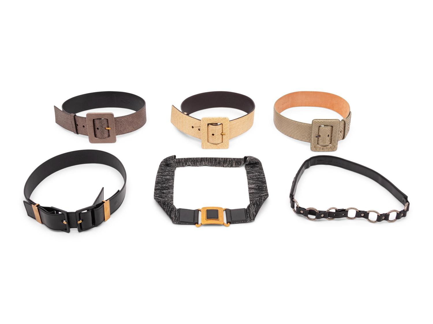 Yves Saint Laurent & Christian Dior, Six Belts