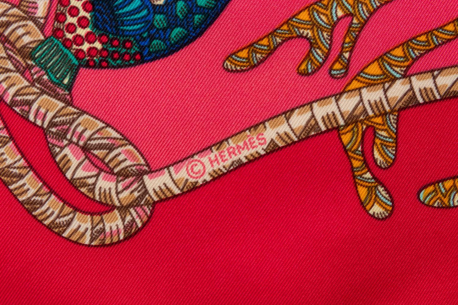 Two Hermès 90cm Silk Scarf, Carré