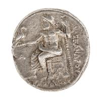 Macedonian Empire, Phoenicia (circa 330 BCE), Silver Tetradrachm — Silver Tetradrachm-Aradus