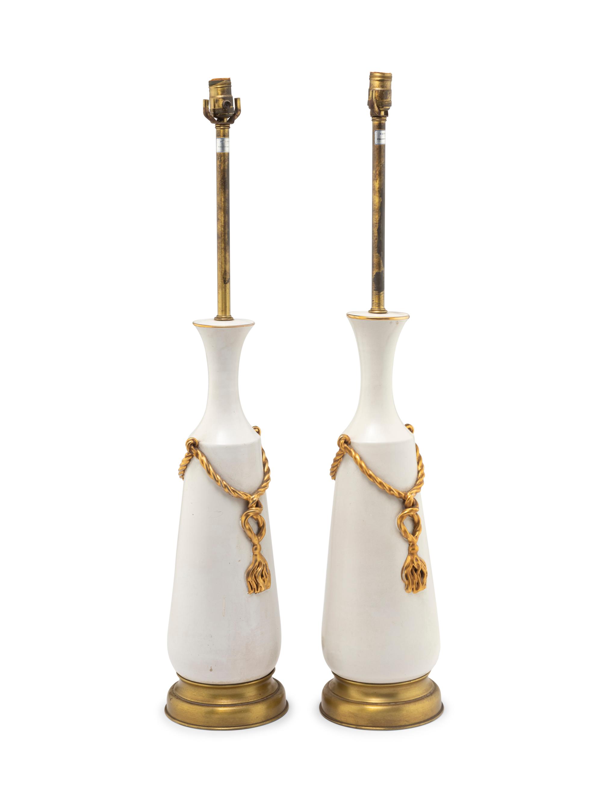Pair of Table Lamps, c. 1960