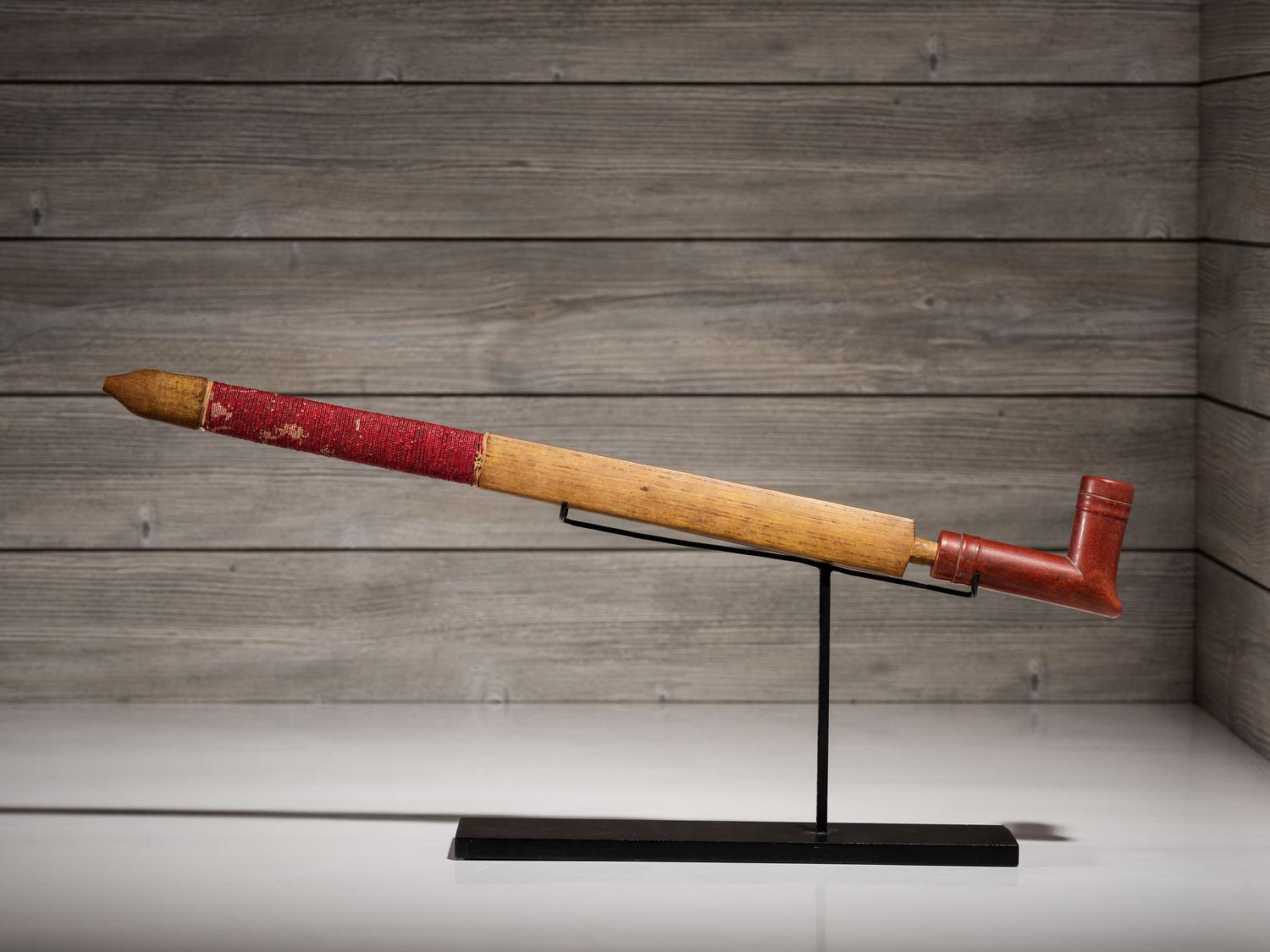 Standing Rock Sioux Figural Pipe