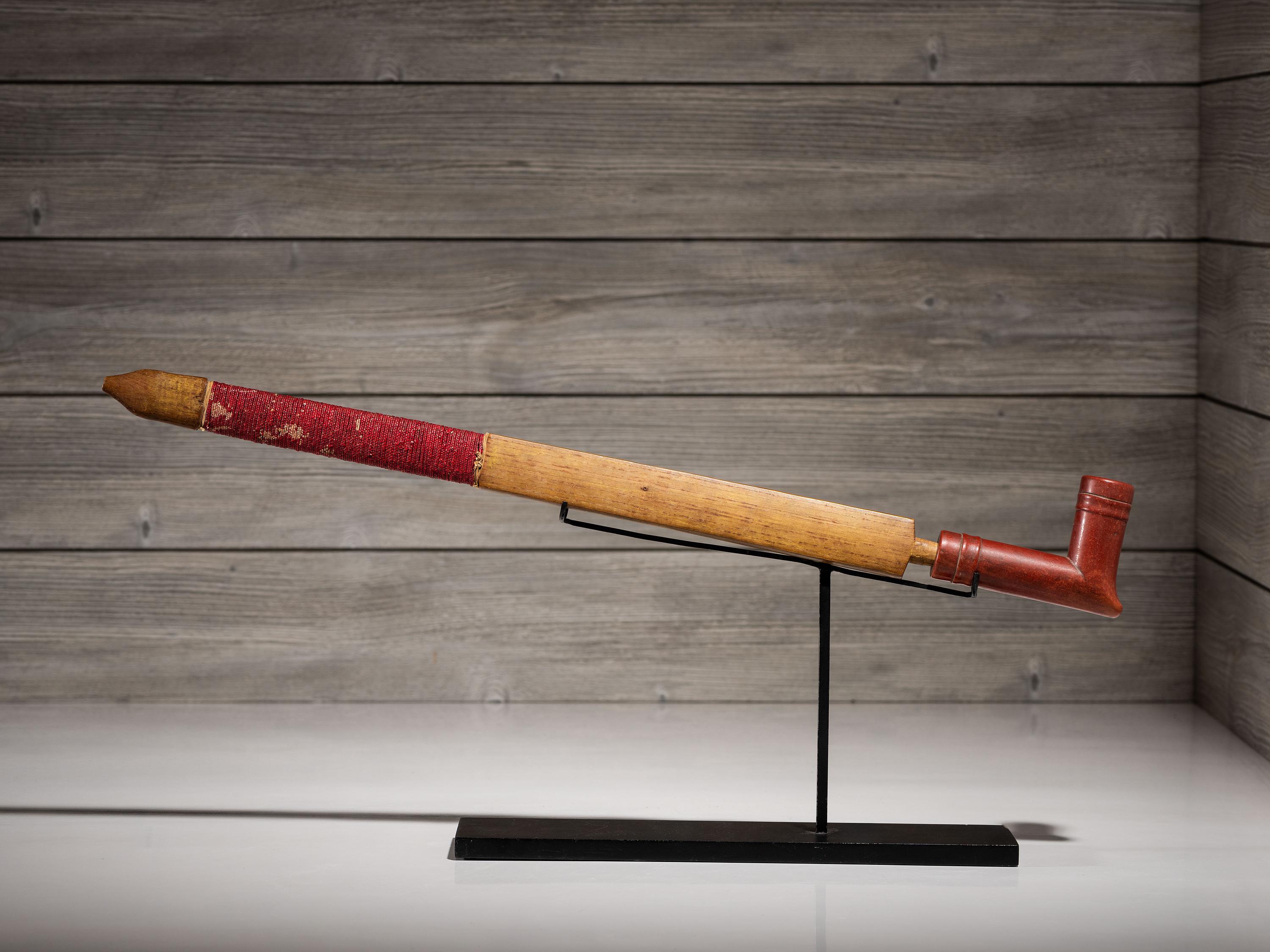 Standing Rock Sioux Figural Pipe