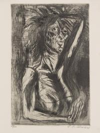 Jose Clemente Orozco, (Mexican, 1883-1949), La Loca, 1944