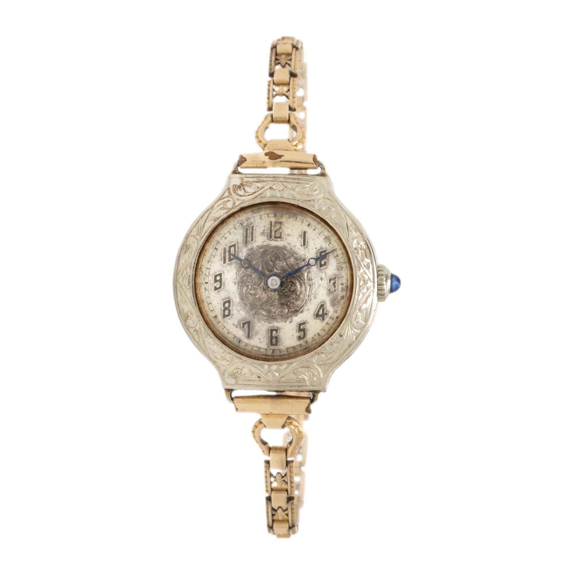 Cattin-Aubry, 14K White Gold Watch