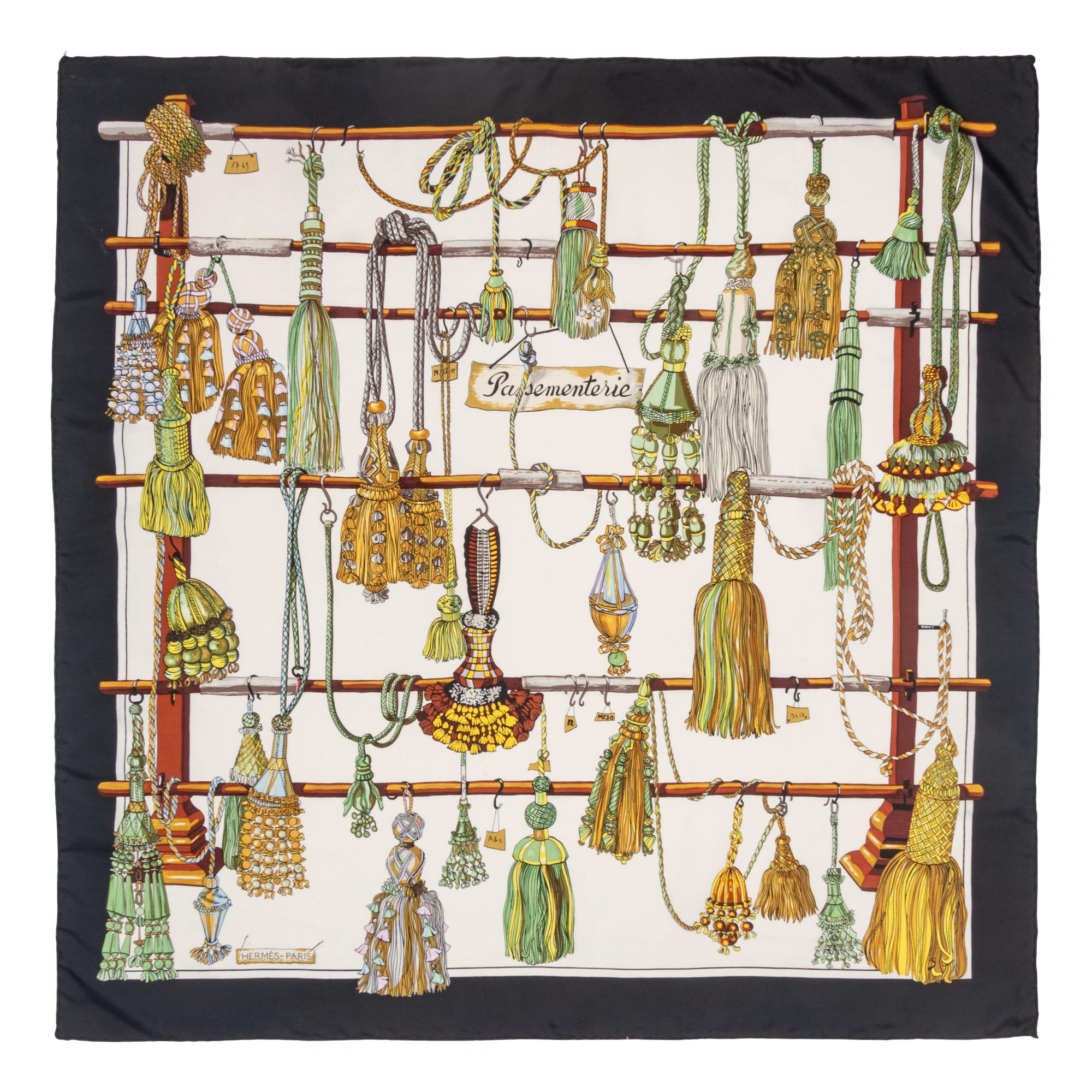 Four Hermès Scarves