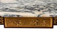 A Louis XVI Style Gilt-Bronze-Mounted Mahogany Low Table
