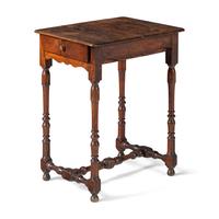 A Louis XIII Walnut Side Table