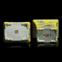 A Chinese Grisaille Decorated Yellow Ground Porcelain Rectangular 'Peony' Jardinière and Stand, Late Qing/Republic Period, Tihe Dianzhi Iron-Red Seal Mark 晚清-民國 黃地墨彩花卉紋長方水仙盆及承盤一套