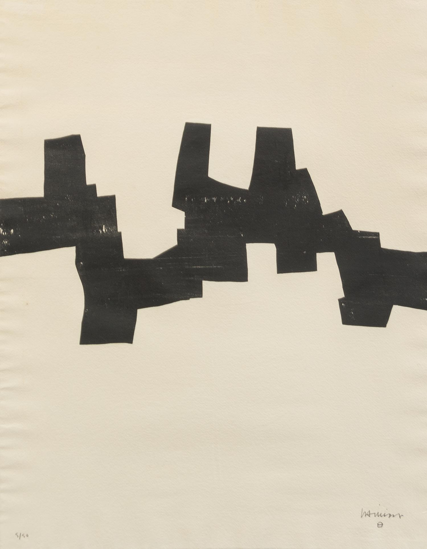 Eduardo Chillida, (Spanish, b. 1936), Ikur, 1968