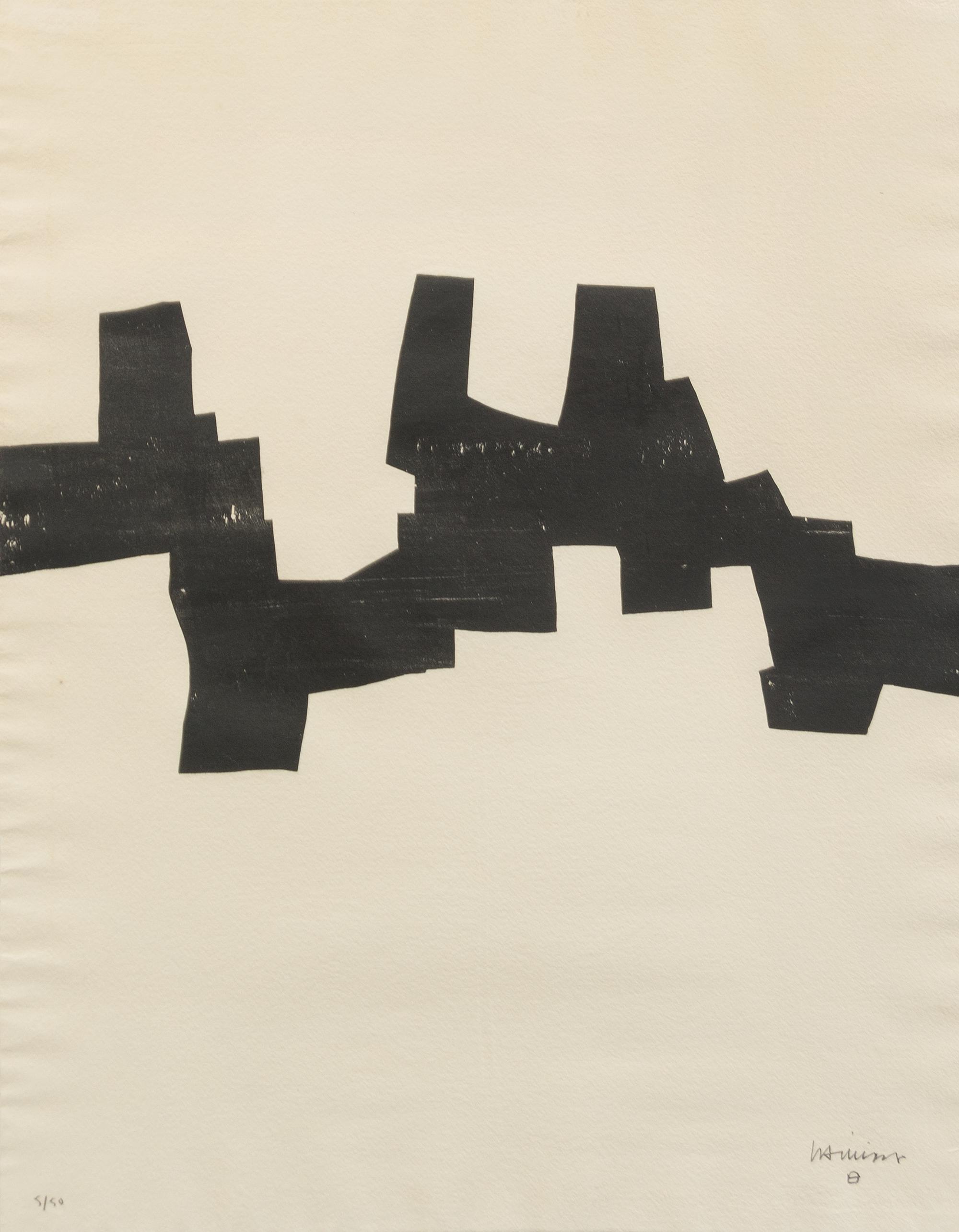 Eduardo Chillida, (Spanish, b. 1936), Ikur, 1968