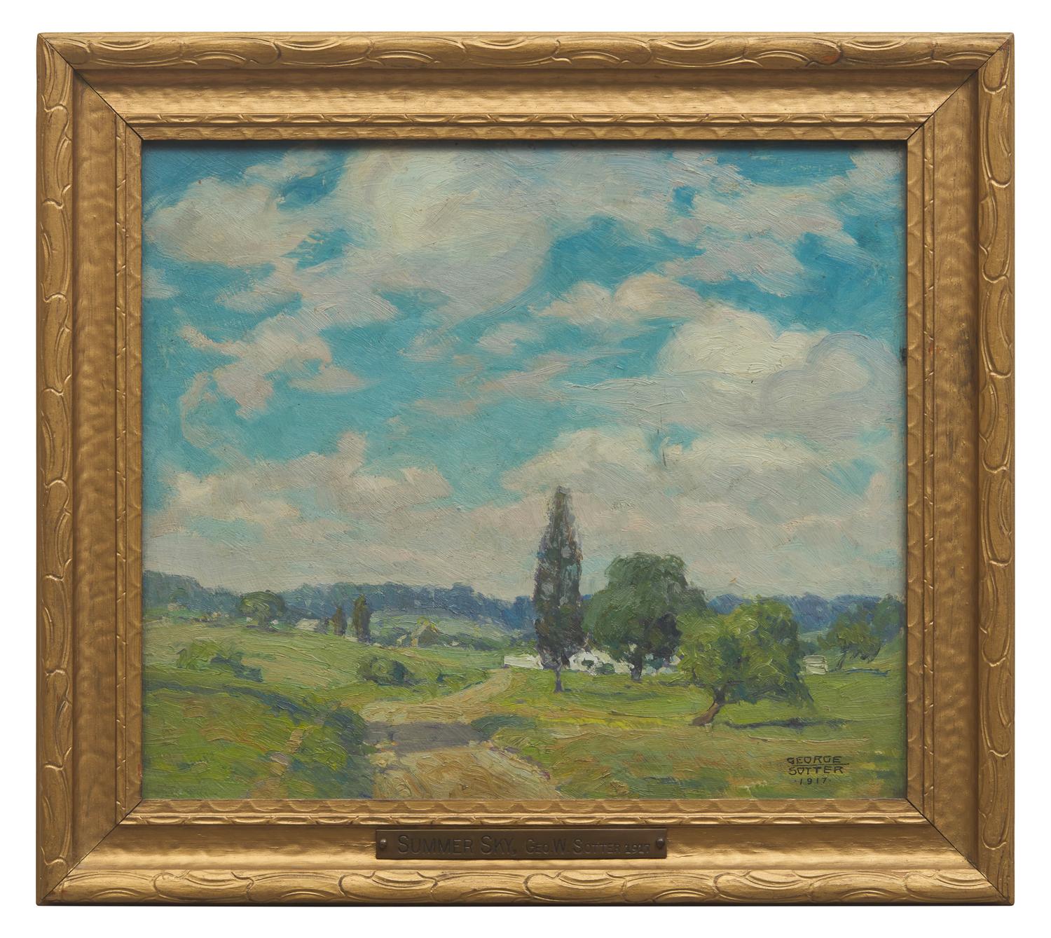 Summer Sky , 1917