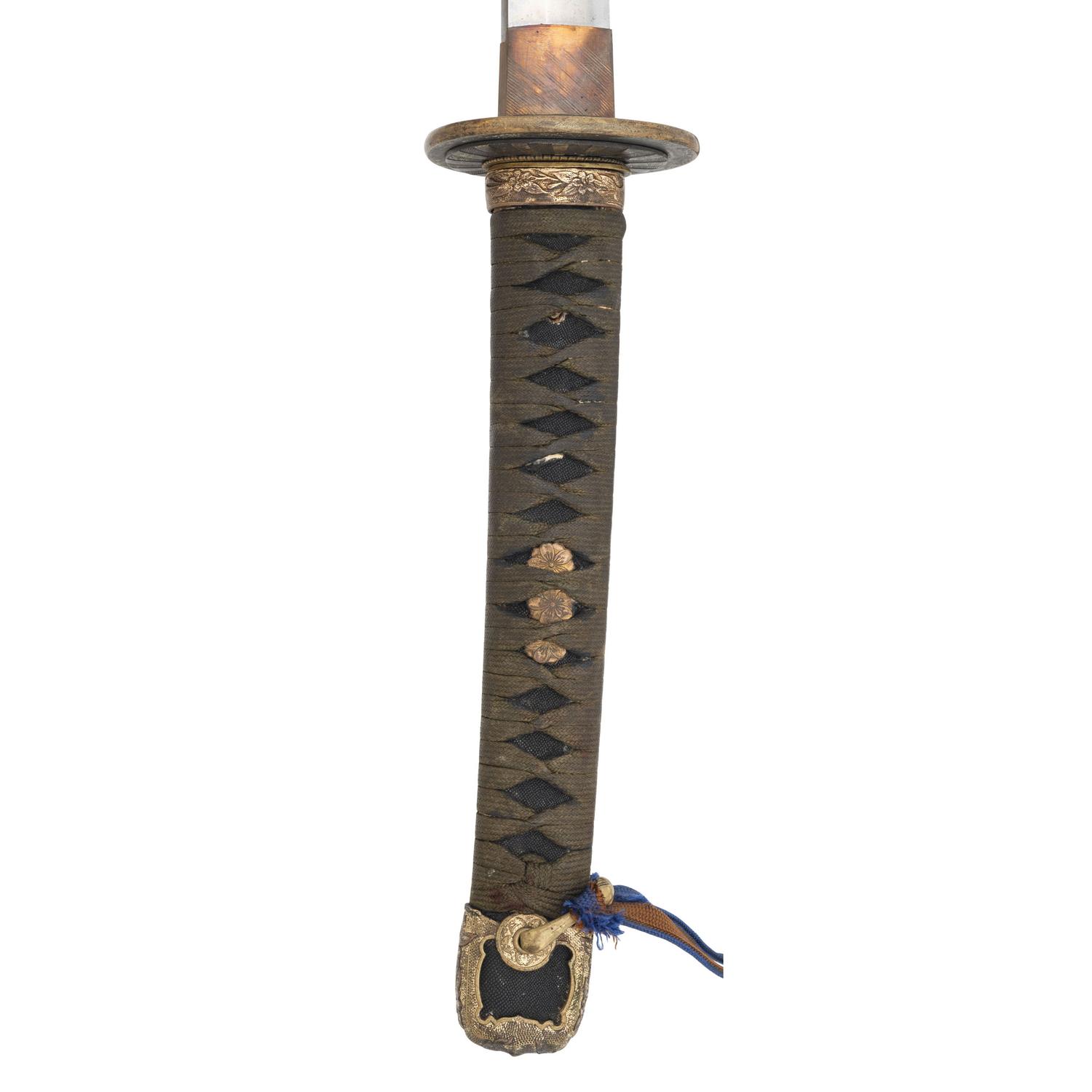 Signed WWII Japanese Kai Gunto