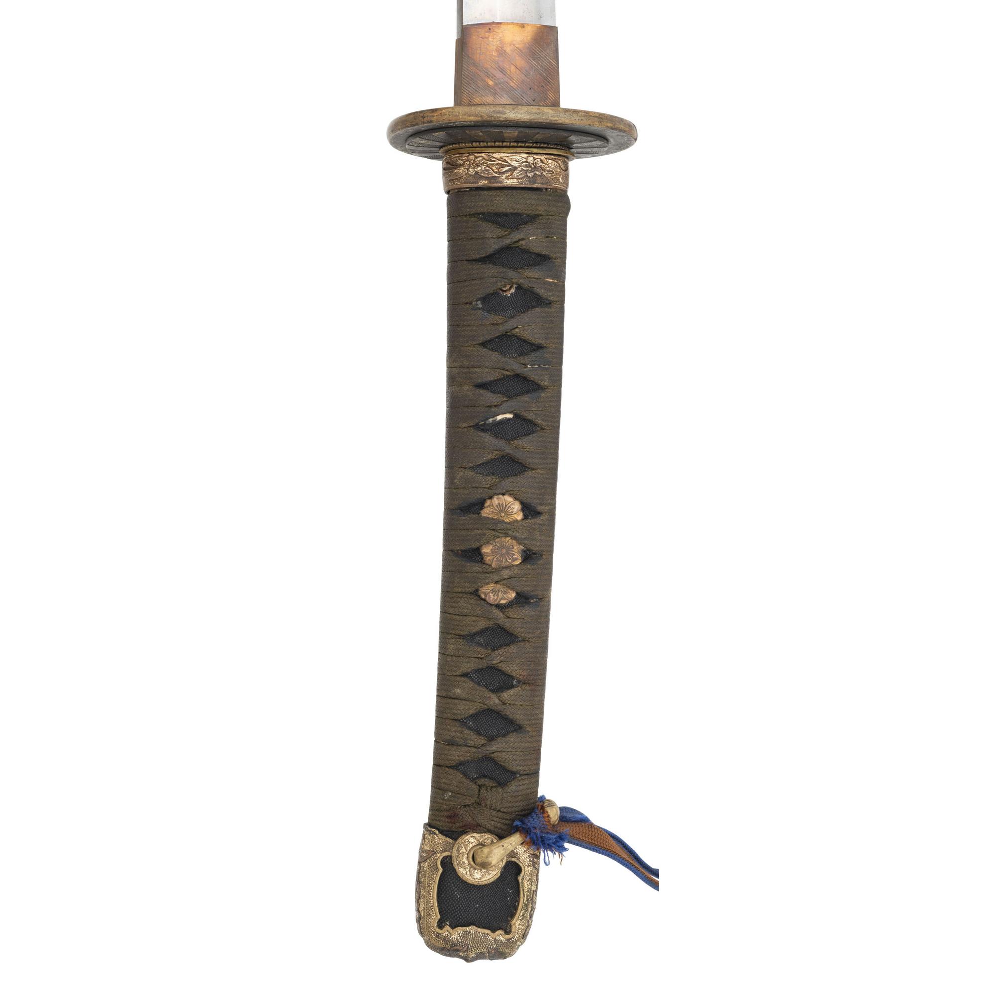 Signed WWII Japanese Kai Gunto