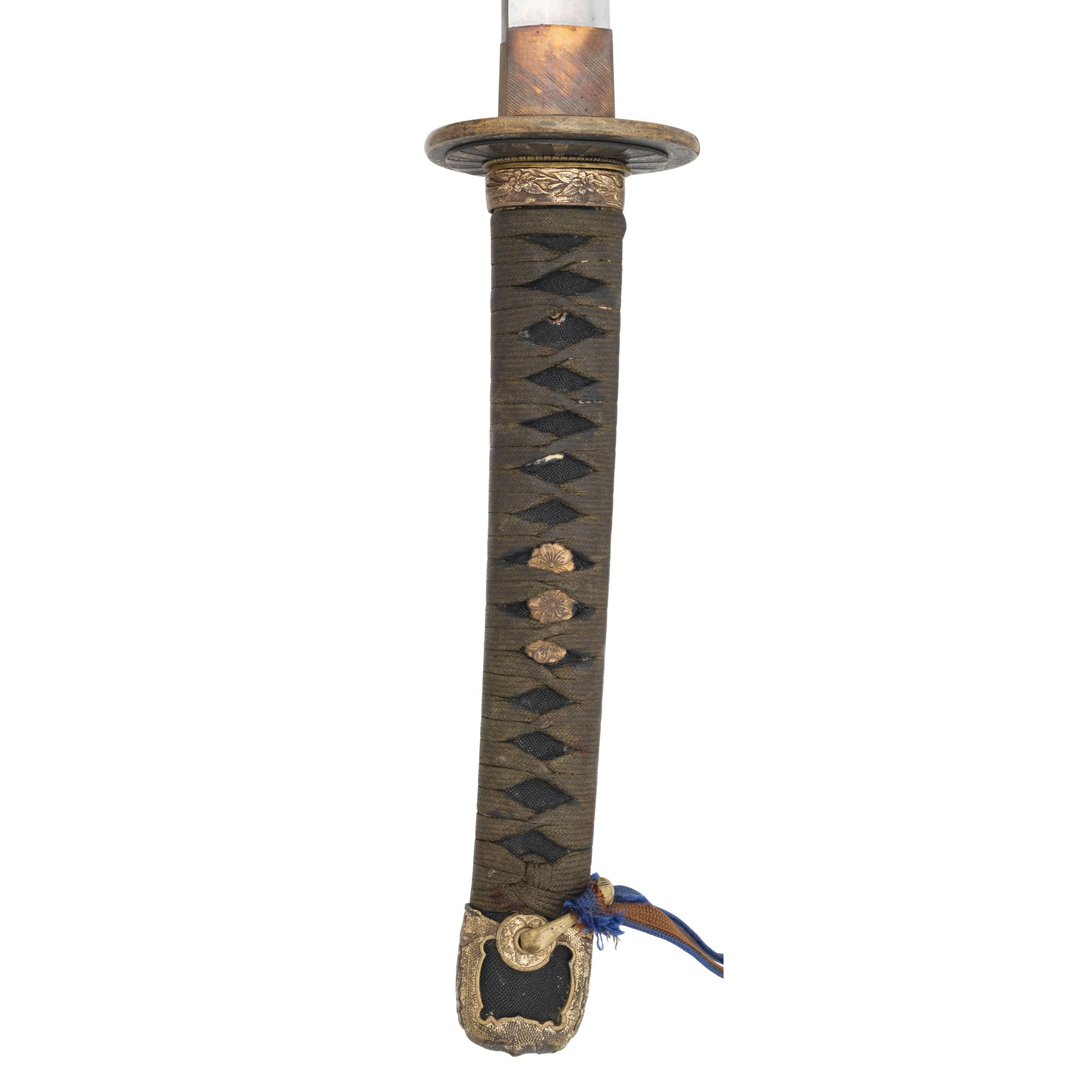 Signed WWII Japanese Kai Gunto