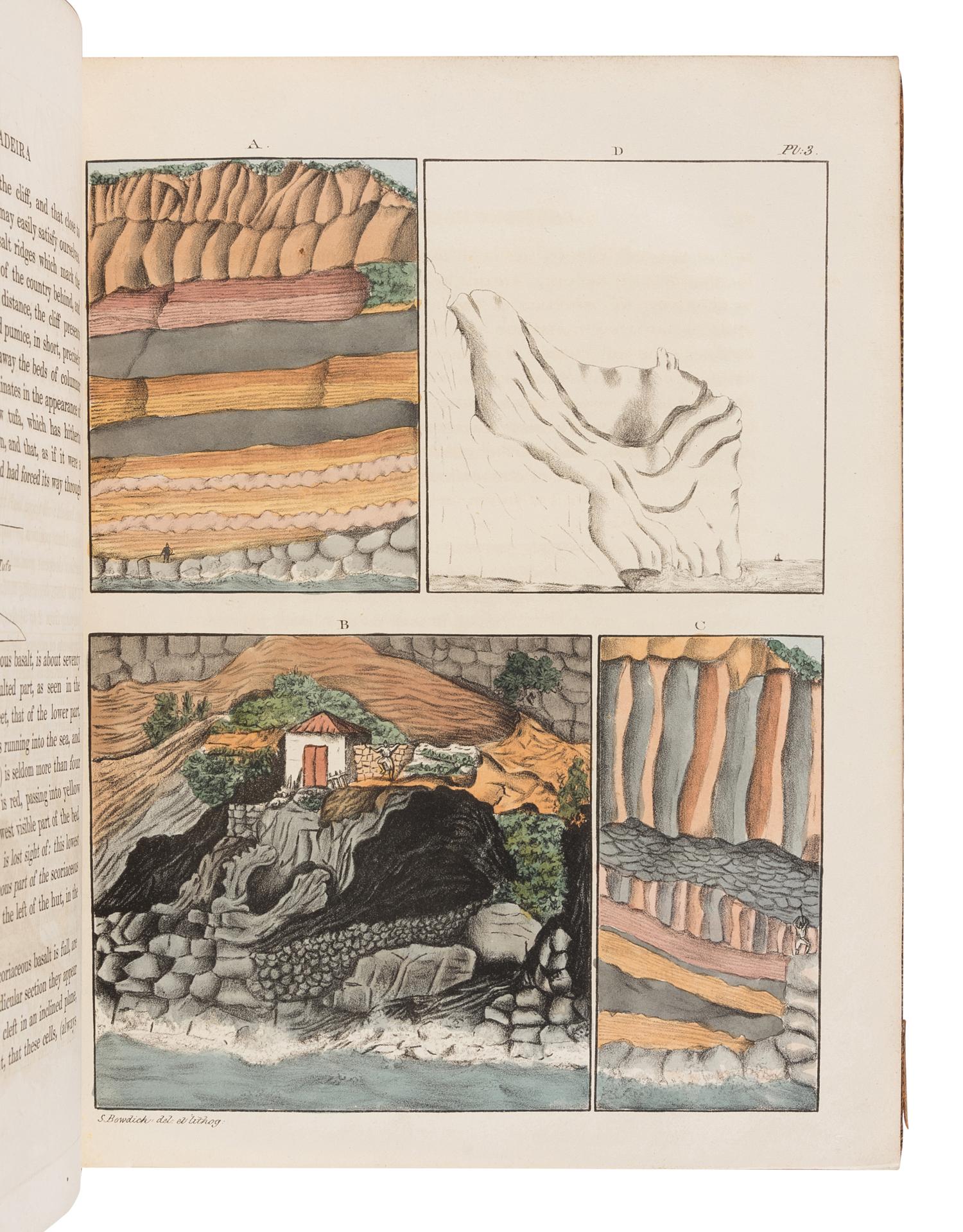 [TRAVEL & EXPLORATION] -- BOWDICH, Thomas Edward (1791-1824). Excursions in Madeira and Porto Santo, During the Autumn of 1823, While on His Third Voyage to Africa. Sarah Bowdich, Editor. London: George B. Whittaker, 1825.