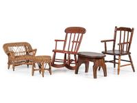 A Group of Doll Furniture