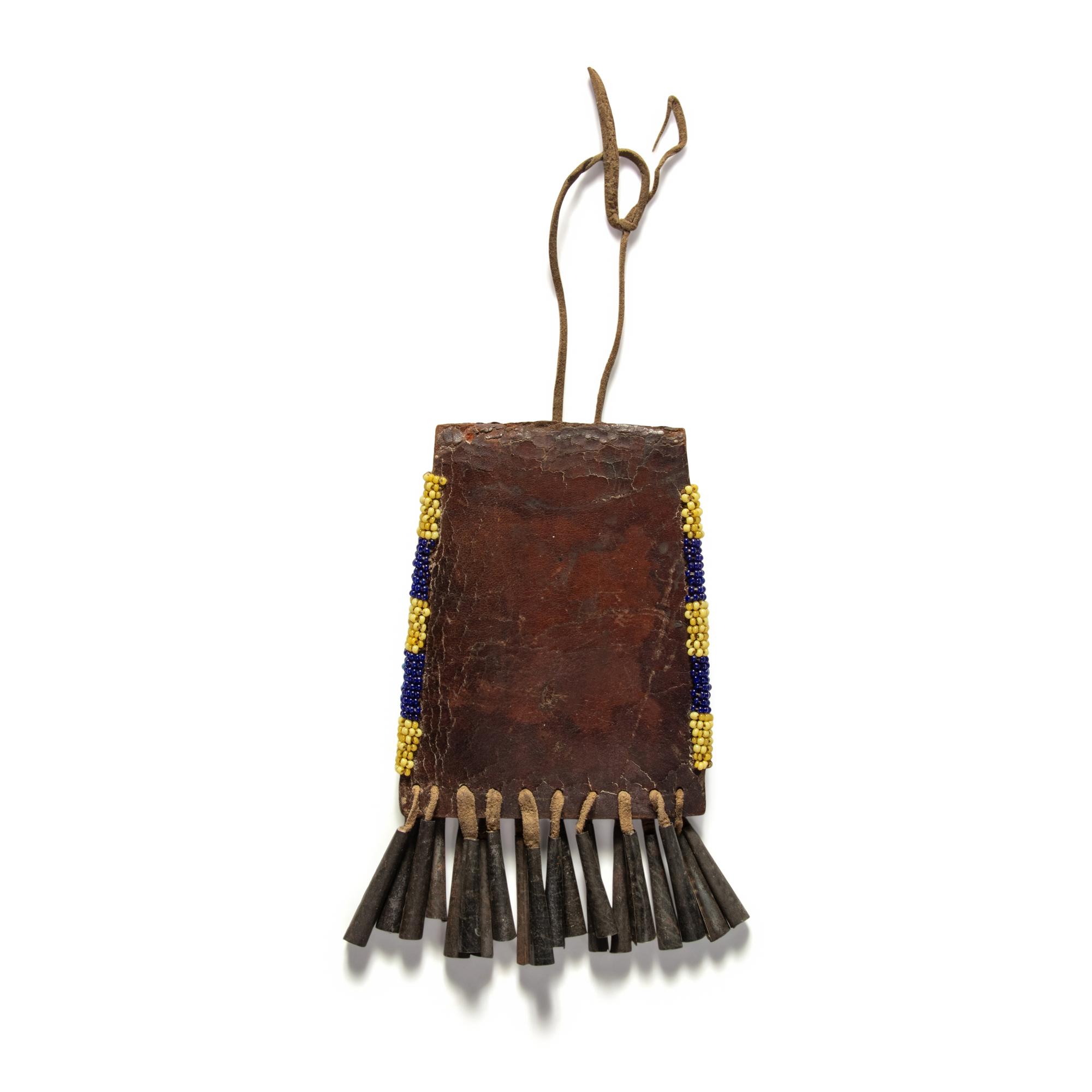 Northern Plains Beaded Hide Strike-a-Light Bag