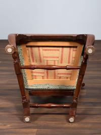 A Chippendale Walnut Fiddle Back Side Chair