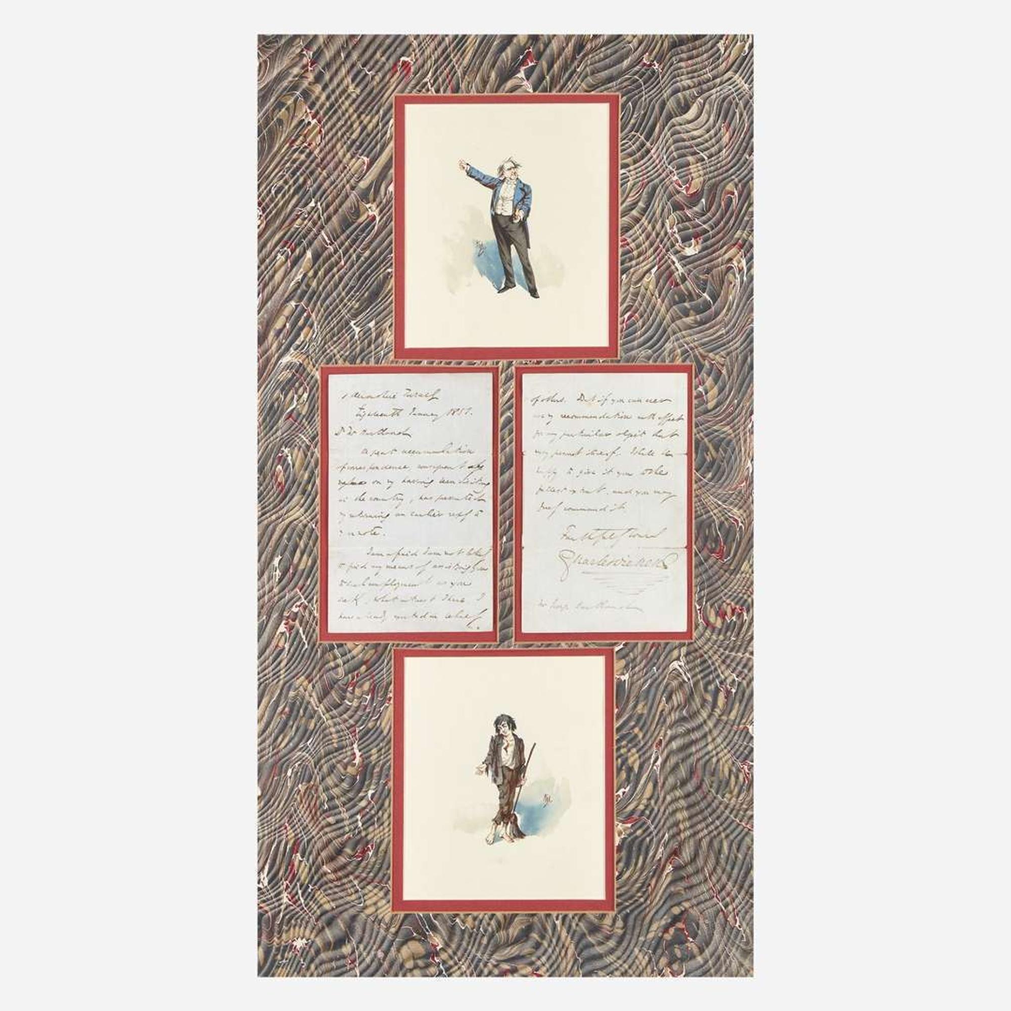 [Literature] Dickens, Charles Autograph Letter, signed