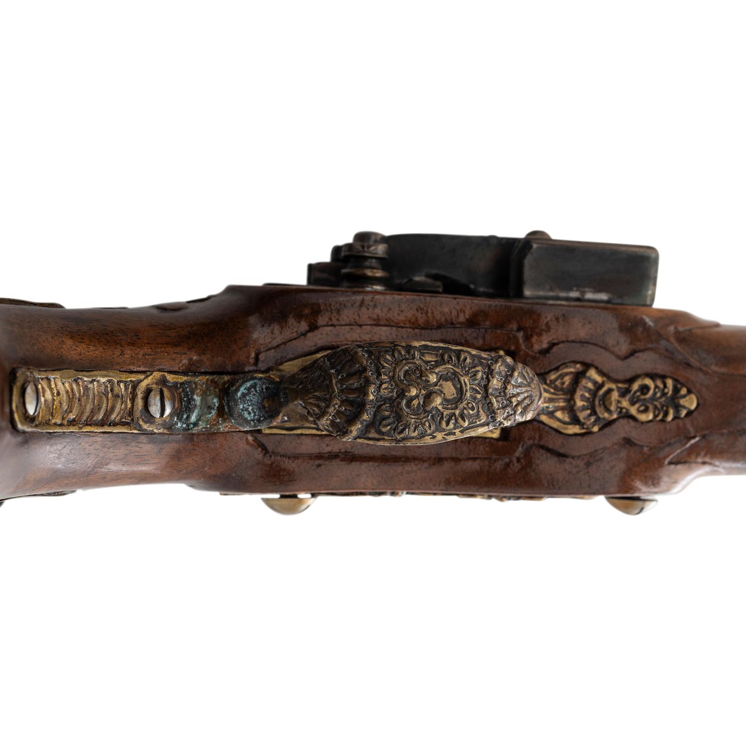 Contemporary Cased Spanish Miquelet-Style Pistols
