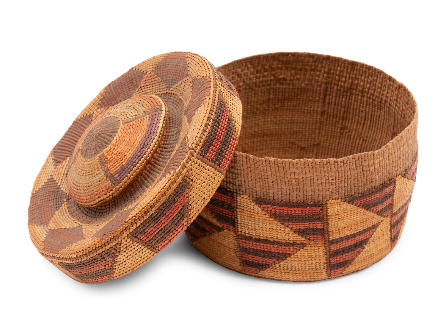 Tlingit Rattle-Top Basket
