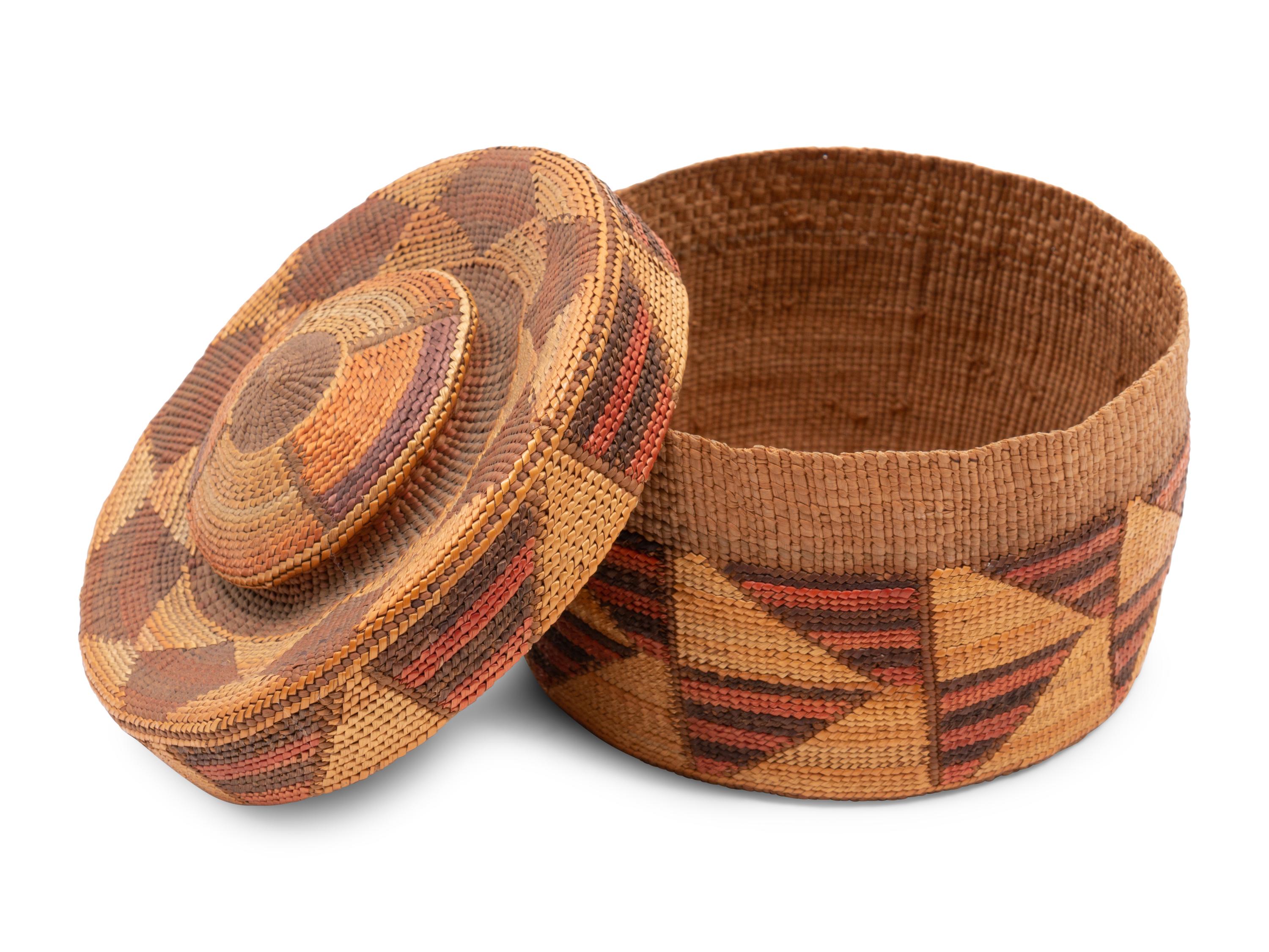 Tlingit Rattle-Top Basket