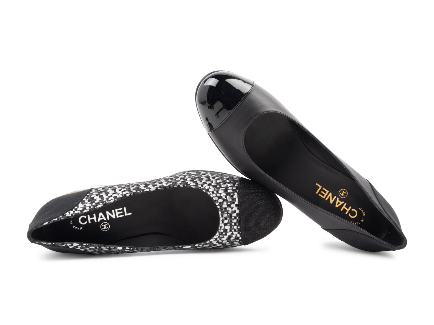 Two Pairs of Chanel Shoes