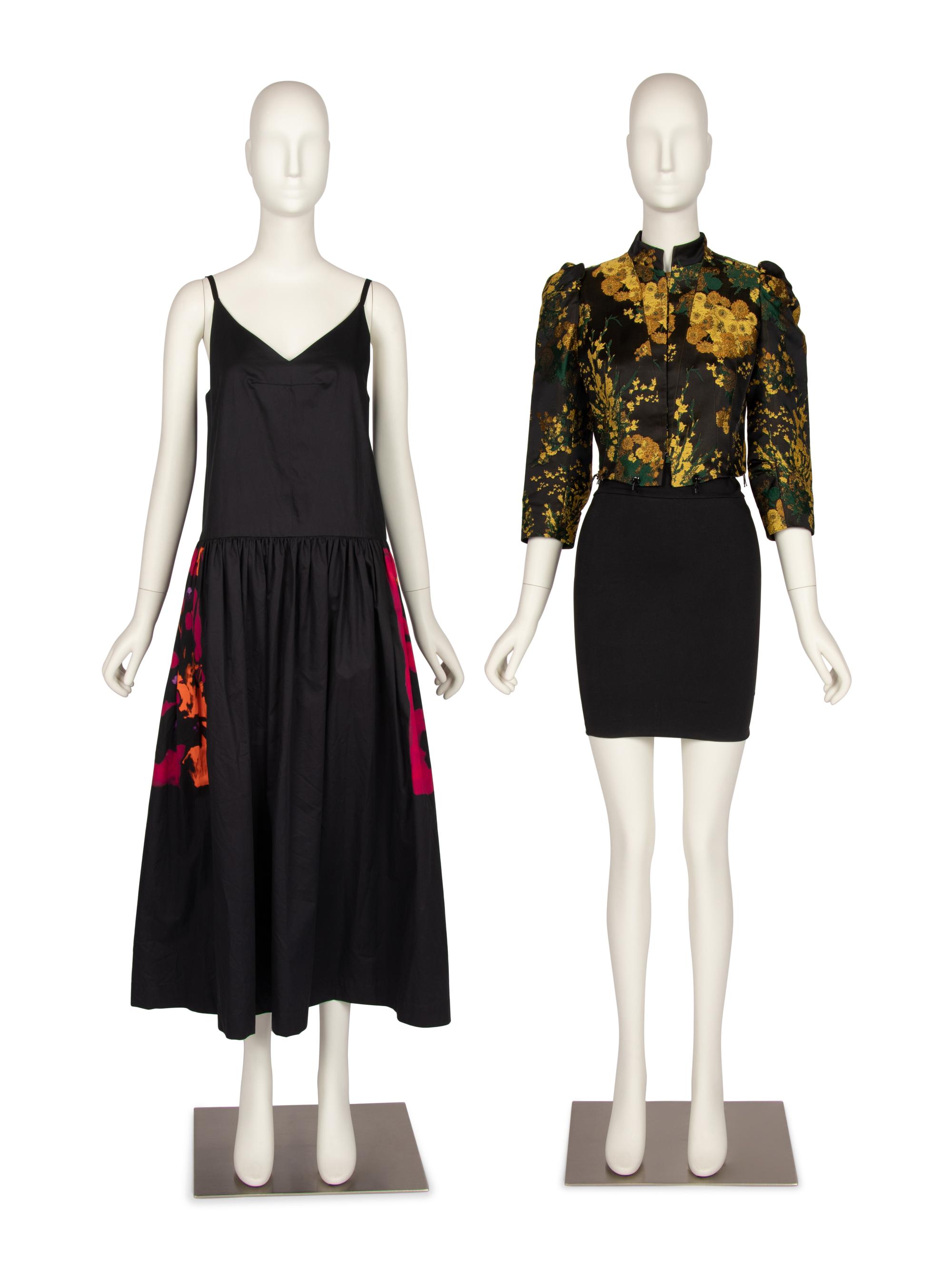 Two Dries Van Noten Items: Dress and Jacket, 2010s