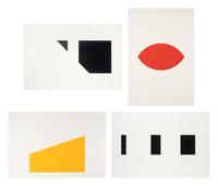 A Series of Four Prints (the complete portfolio), 1971