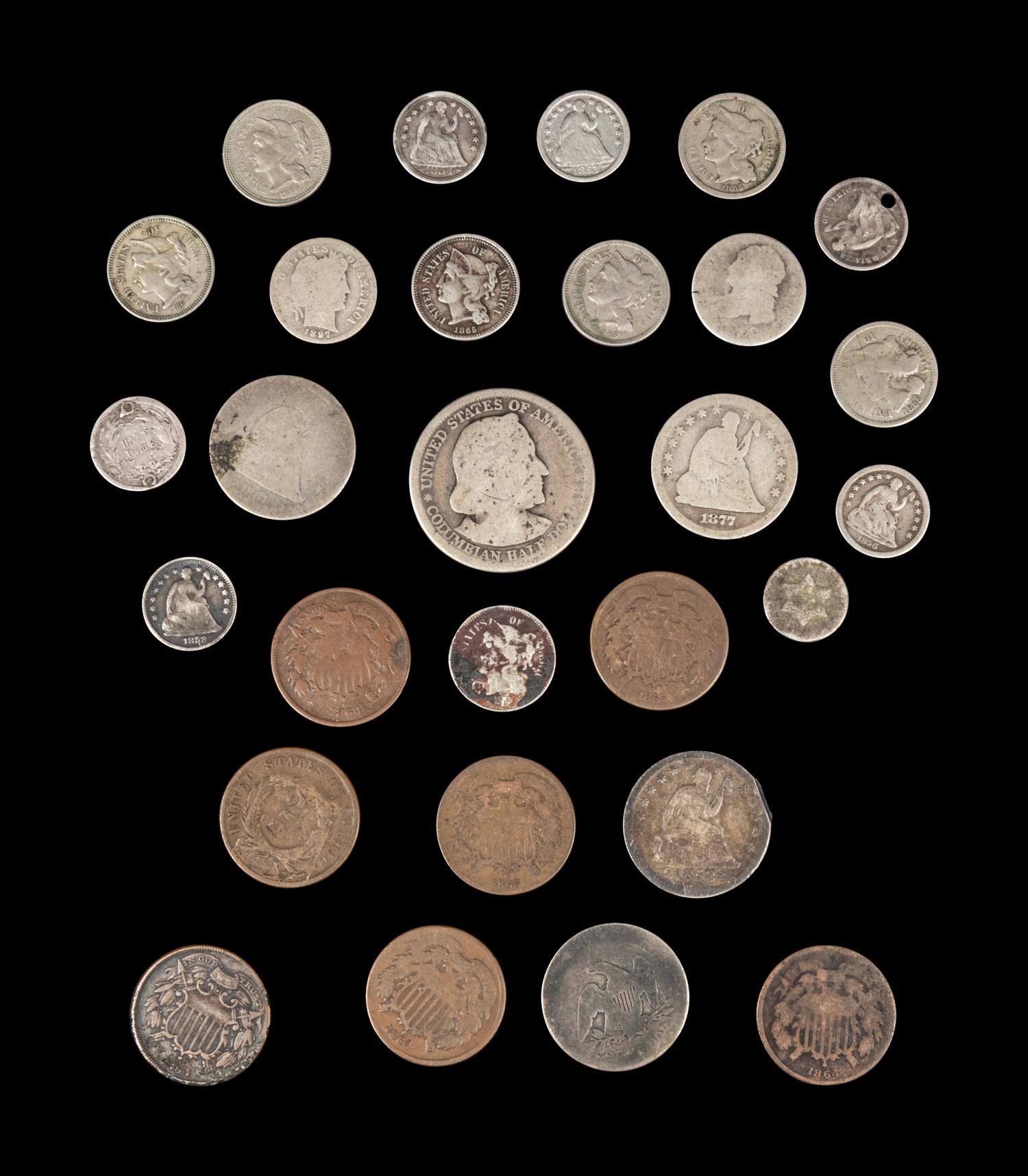 A Collection of 19th Century United States Coins