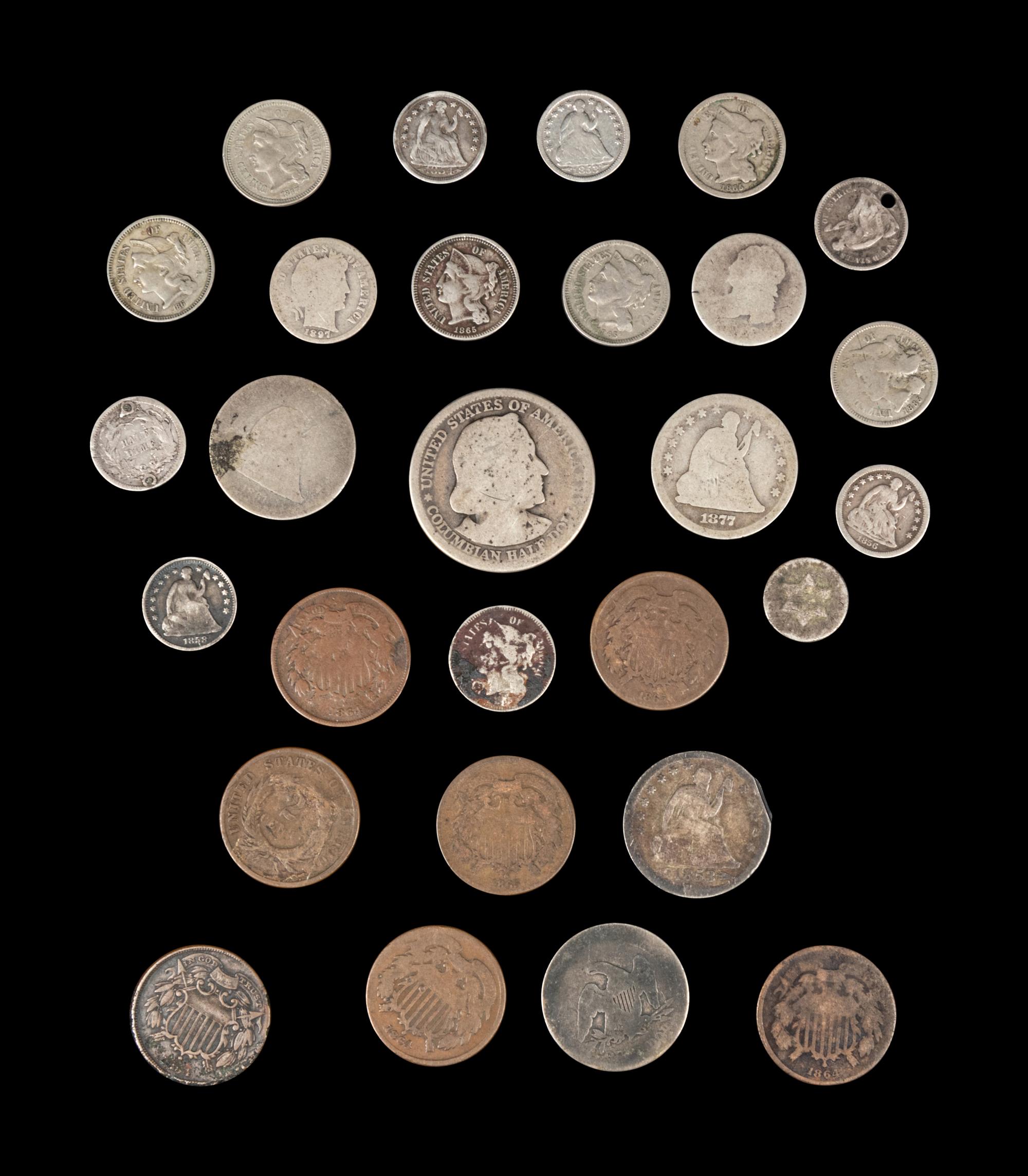 A Collection of 19th Century United States Coins