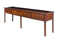 A George III Oak Sideboard