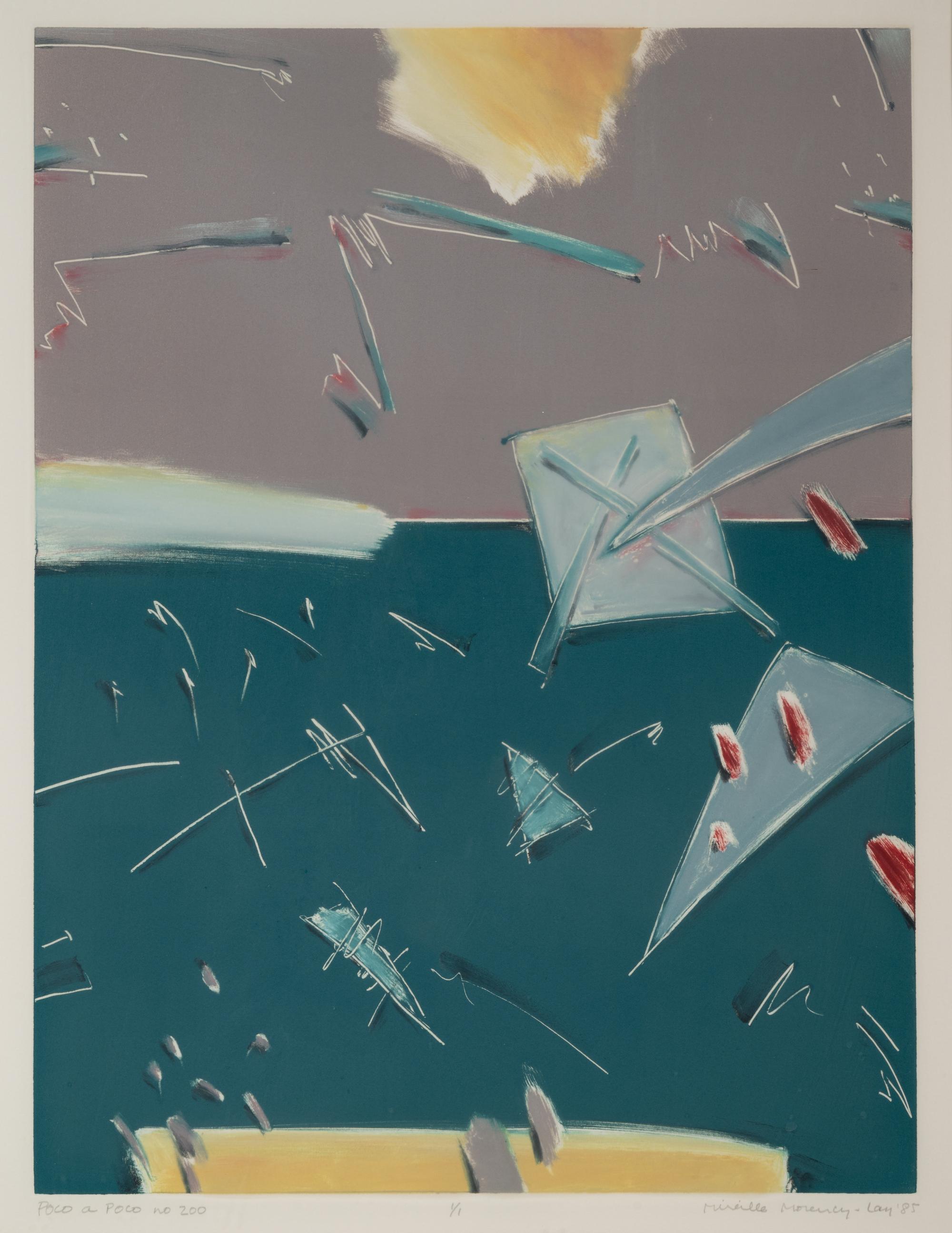 Poco a Poco #132, #173, and #200 (A Group of Three Works)