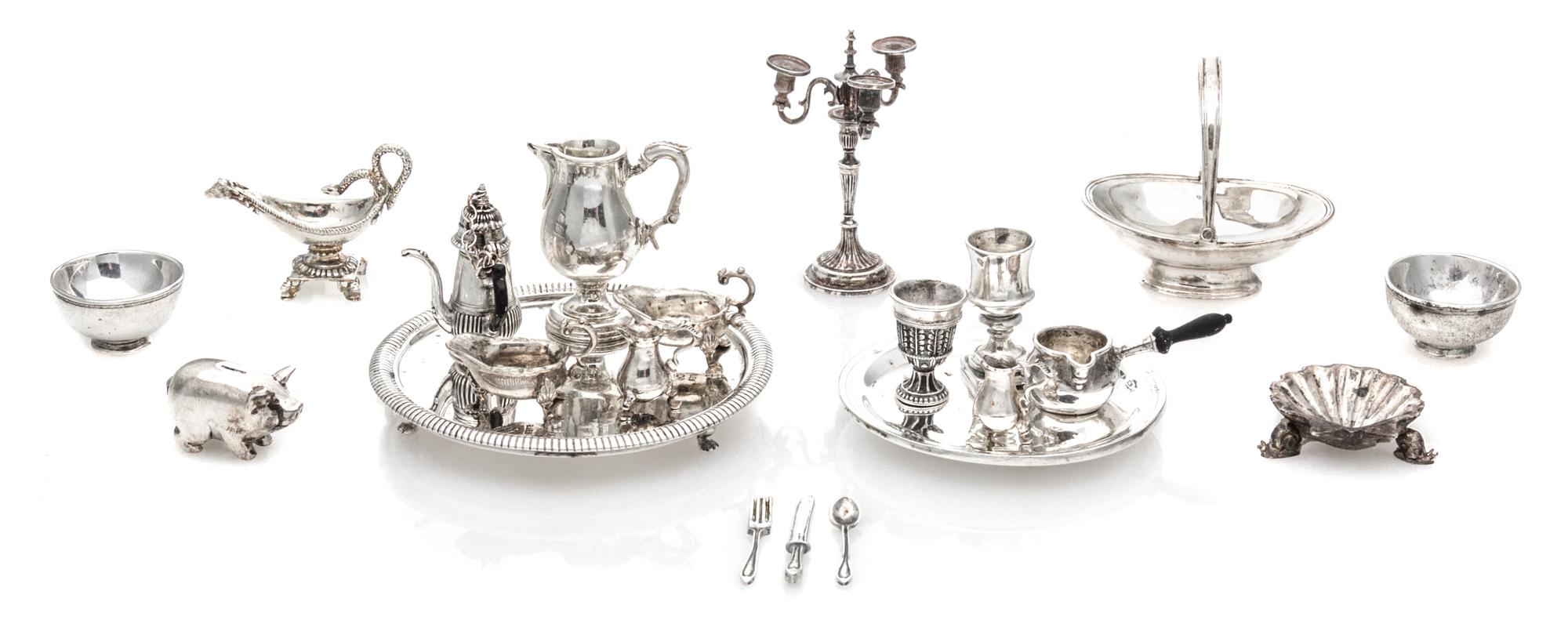 A Group of Silver Table Articles, Peter Acquisto, comprising a brandy warmer after an example by Fuller White; a goblet after Henry Hay