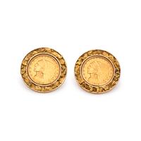 US $2.50 LIBERTY COIN CUFFLINKS